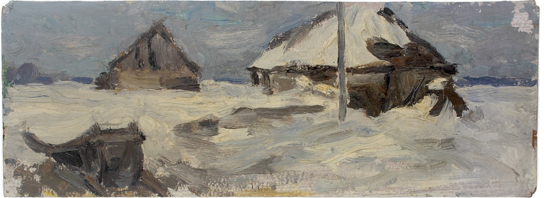 Старостин Алексей Михайлович. Зимний пейзаж 